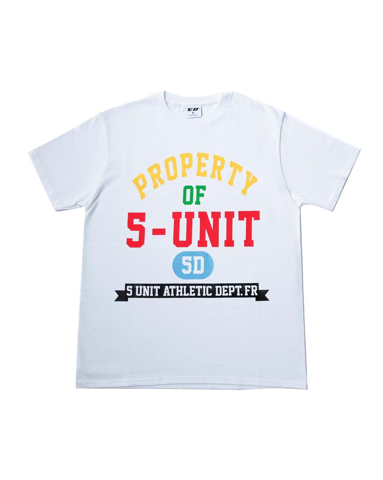 5-UNIT TEE - WHITE
