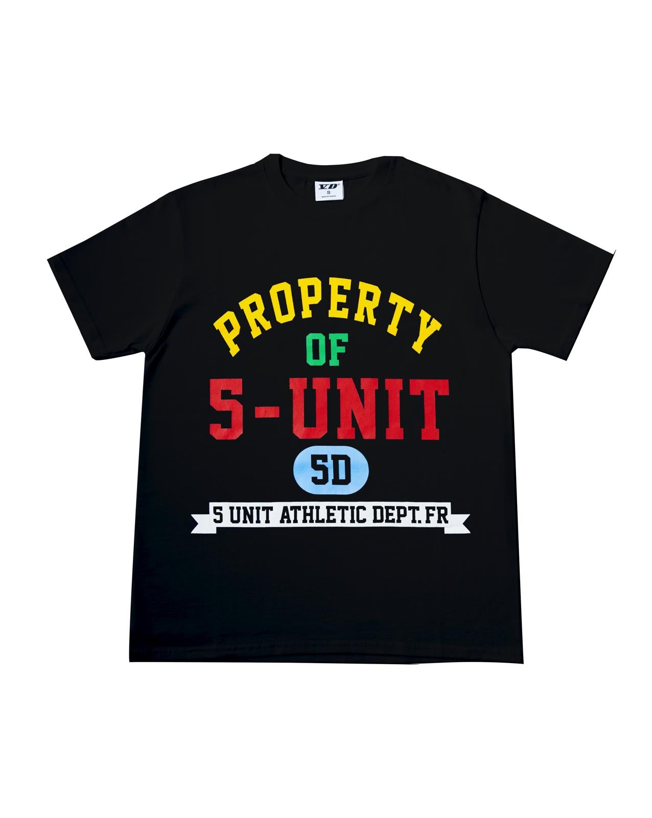 5-UNIT TEE - BLACK